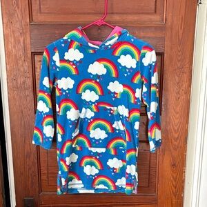 Mini Boden Rainbow Swim Coverup size 7-8